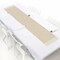 Big Dot of Happiness Tan Confetti Stars - Petite Simple Party Paper Table Runner - 12 x 60 inches